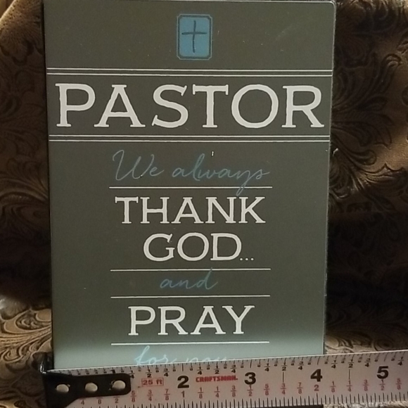 6x4 Pastor appreciation plaque - Picture 2 of 5